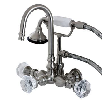 Aqua Vintage AE7TXWCL Celebrity Wall Clawfoot Tub Faucetimage