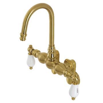 Aqua Vintage AE85TX Adjustable Wall Mount Tub Faucetimage
