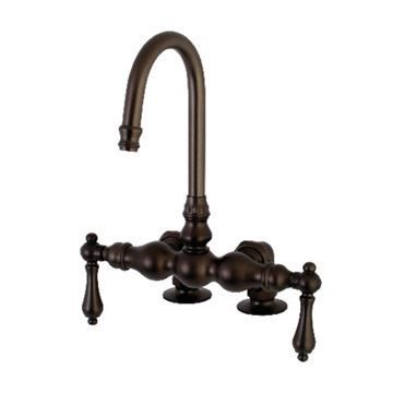Aqua Vintage AE91TX 3 3/8 Inch Deck Mount Tub Faucetimage