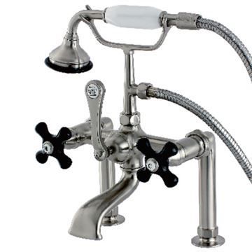 Aqua Vintage Duchess Deck Mount Clawfoot Tub Faucet - Crossimage