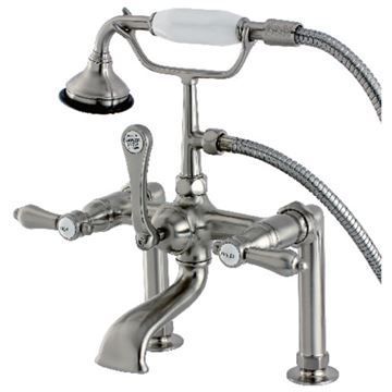 Aqua Vintage Heirloom Deck Mount Clawfoot Tub Faucetimage