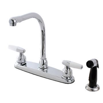 Restorers Americana FB751 8 Inch Kitchen Faucet with Sprayerimage