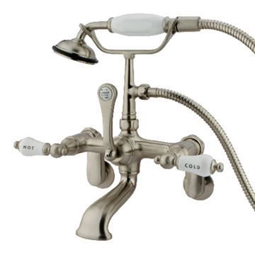 Restorers CC53TX Adjustable Wall Mount Tub Faucet & Showerimage
