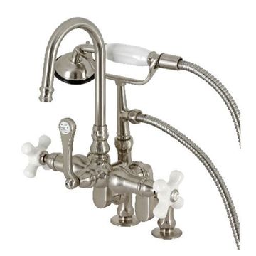 Restorers CC853PX Clawfoot Tub Faucet & Hand Showerimage