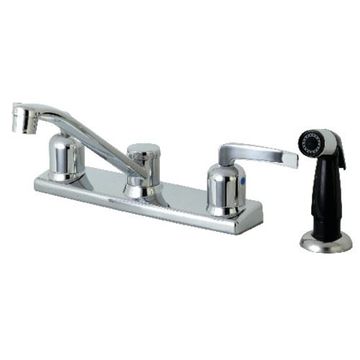 Restorers Centurion 8 Inch Kitchen Faucet with Sprayerimage