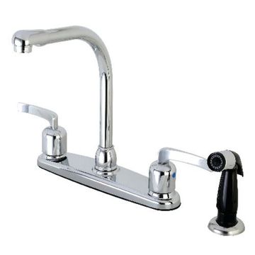 Restorers Centurion FB751EFL 8 Inch Kitchen Faucet with Sprayerimage