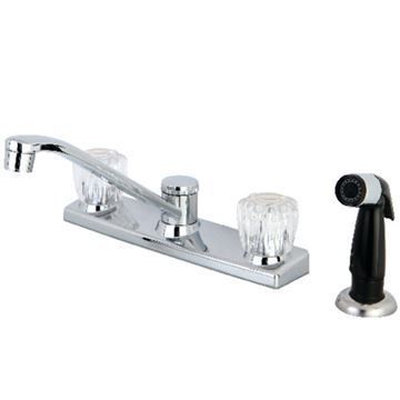 Restorers Columbia 8 Inch Kitchen Faucet with Sprayerimage