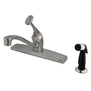 Restorers Columbia KB0572 Single Handle 8 Inch Kitchen Faucetimage