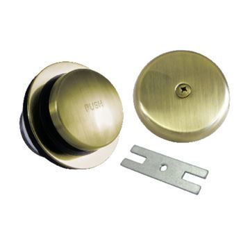 Restorers DTT5302A Easy Touch Toe Tap Bathtub Drain Kitimage