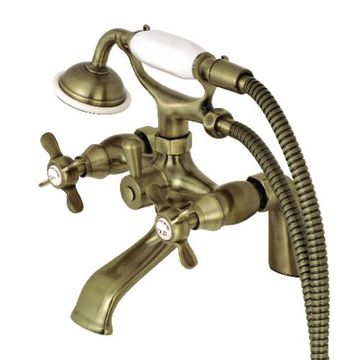 Restorers Essex KS287 Clawfoot Tub Faucet & Hand Showerimage