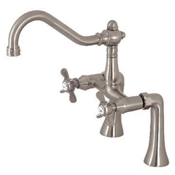 Restorers Essex KS323BEX 7 Inch Deck Mount Clawfoot Tub Faucetimage
