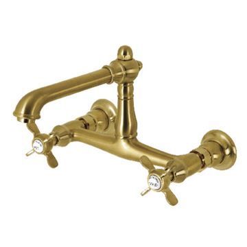 Restorers Essex KS724BEX Wall Mount Lavatory Sink Faucetimage