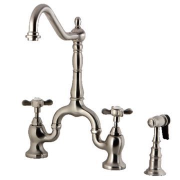 Restorers Essex KS775BEXBS Bridge Kitchen Faucet & Sprayerimage