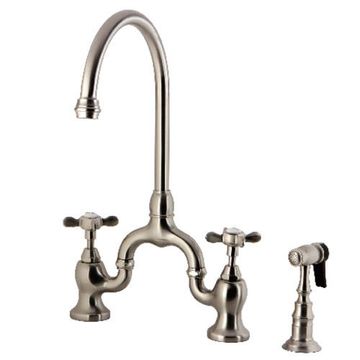 Restorers Essex KS779BEXBS Bridge Kitchen Faucet & Sprayerimage