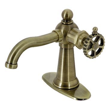 Restorers Fuller KSD354CG Single Hole Lavatory Faucet & Pop-Upimage