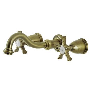 Restorers Hamilton KS302NX Two Handle Wall Mount Tub Faucetimage