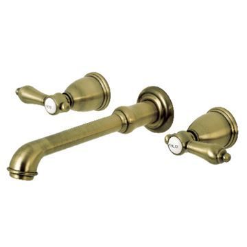 Restorers Heirloom KS702BAL Two Handle Wall Mount Roman Tub Faucetimage