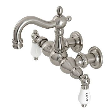 Restorers Heritage CA1003TX 3 3/8 Inch Tub Wall Mount Clawfoot Faucetimage
