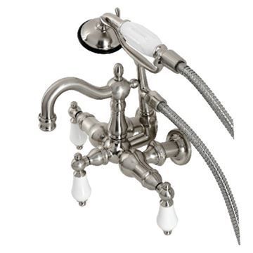 Restorers Heritage CA1011TX 3 3/8 Inch Tub Wall Mount Clawfoot Faucetimage