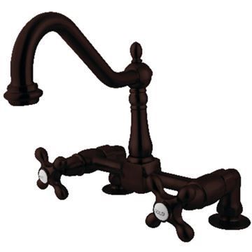 Restorers Heritage KS114AX Two Handle Bridge Kitchen Faucetimage