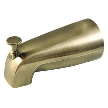 Restorers K189AX 5 1/4 Inch Zinc Tub Spout with Diverterimage