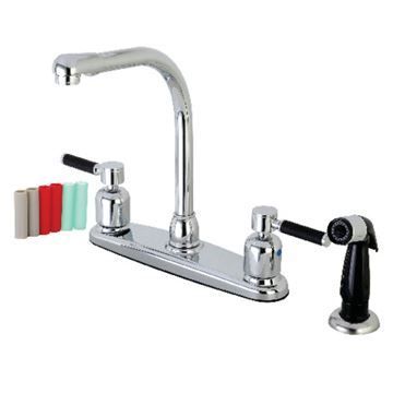 Restorers Kaiser FB751DKL 8 Inch Kitchen Faucet with Sprayerimage