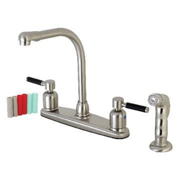 Restorers Kaiser FB758DKLSP 8 Inch Kitchen Faucet & Sprayerimage