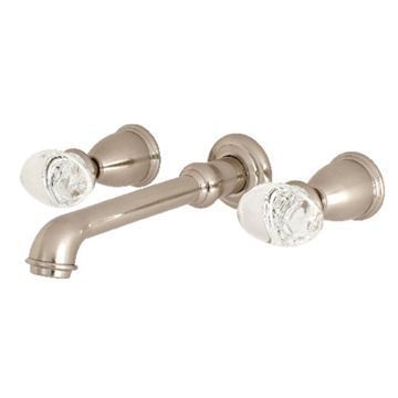 Restorers Krystal Onyx KS702WVL Wall Mount Roman Tub Faucetimage