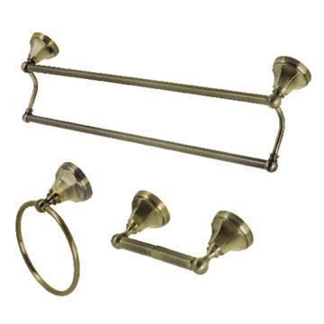 Restorers Metropolitan BAK41813 3-Piece Bathroom Accessory Setimage