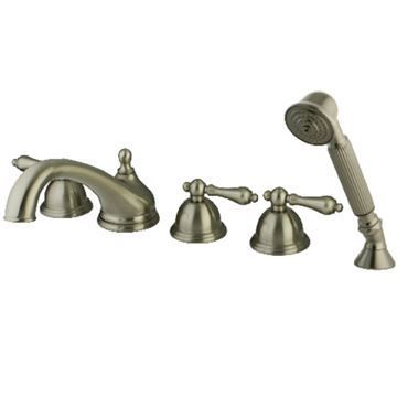 Restorers Milano KS3355AL Roman Tub Faucet & Hand Showerimage