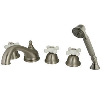 Restorers Milano KS3355PX Roman Tub Faucet & Hand Showerimage