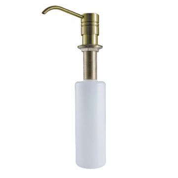 Restorers Milano SD261 Straight Nozzle Metal Soap or Lotion Dispenserimage