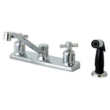 Restorers Millennium 8 Inch Kitchen Faucet with Sprayerimage