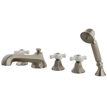 Restorers Millennium KS4305 PX Roman Tub Faucet & Hand Showerimage