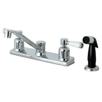 Restorers Paris 8 Inch Kitchen Faucet with Sprayerimage