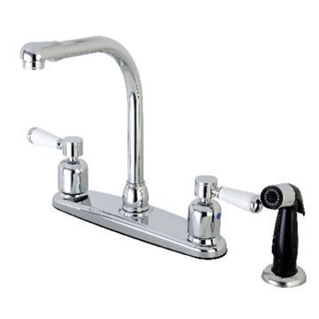 Restorers Paris FB751DPL 8 Inch Kitchen Faucet with Sprayerimage