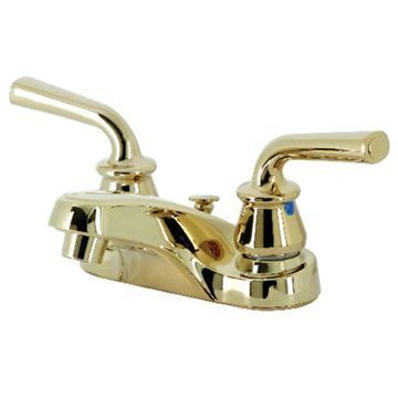 Restorers Restoration KB25RXLB 4 Inch Lavatory Sink Faucet with Pop-Upimage