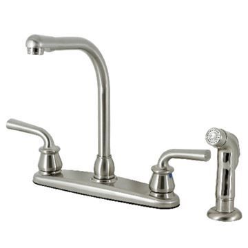 Restorers Restoration KB71RXLSP 8 Inch Kitchen Faucet & Sprayerimage