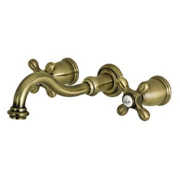 Restorers Restoration KS302AX Two Handle Wall Mount Tub Faucetimage
