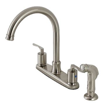 Restorers Serena FB779SVLSP 8 Inch Kitchen Faucet & Sprayerimage