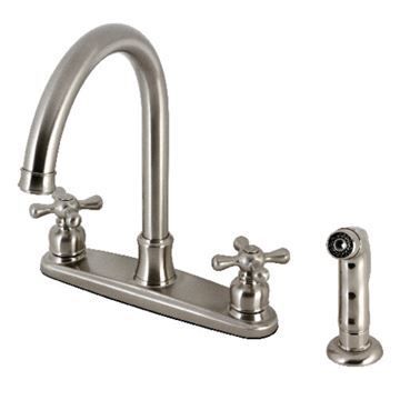 Restorers Victorian FB779AXSP 8 Inch Kitchen Faucet & Sprayerimage