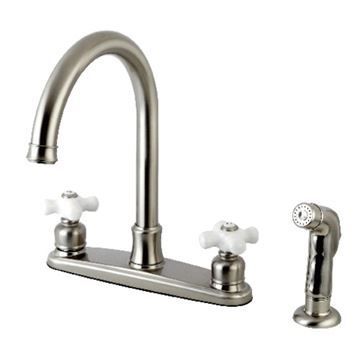 Restorers Victorian FB779PXSP 8 Inch Kitchen Faucet & Sprayerimage