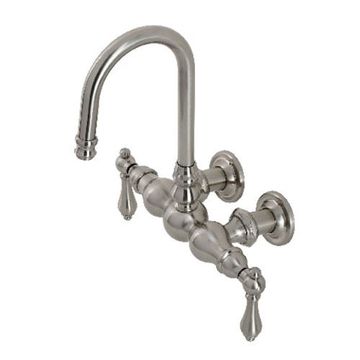 Restorers Vintage CA1TX 3 3/8 Inch Tub Wall Mount Clawfoot Faucetimage