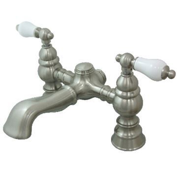 Restorers Vintage CC1130TX 7 Inch Deck Mount Tub Faucetimage