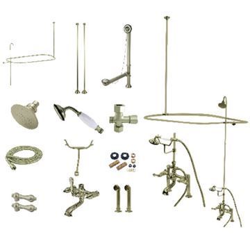 Restorers Vintage CC117XX Tub Faucet Package & Enclosureimage