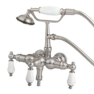 Restorers Vintage CC23TX 3 3/8 Inch Wall Mount Tub Faucet & Showerimage