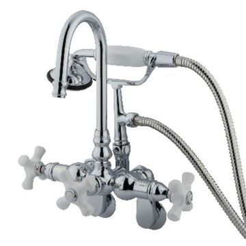 Restorers Vintage CC308T Clawfoot Tub Faucet & Hand Showerimage