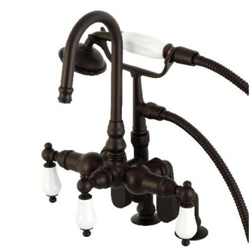 Restorers Vintage CC615TX 3 3/8 Inch Adjustable Tub Faucet & Showerimage