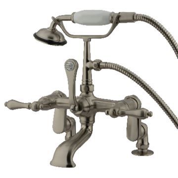 Restorers Vintage CC651TX 7 Inch Adjustable Deck Mount Tub Faucetimage