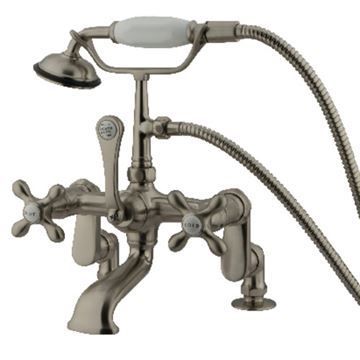 Restorers Vintage CC657TX 7 Inch Adjustable Deck Mount Tub Faucetimage